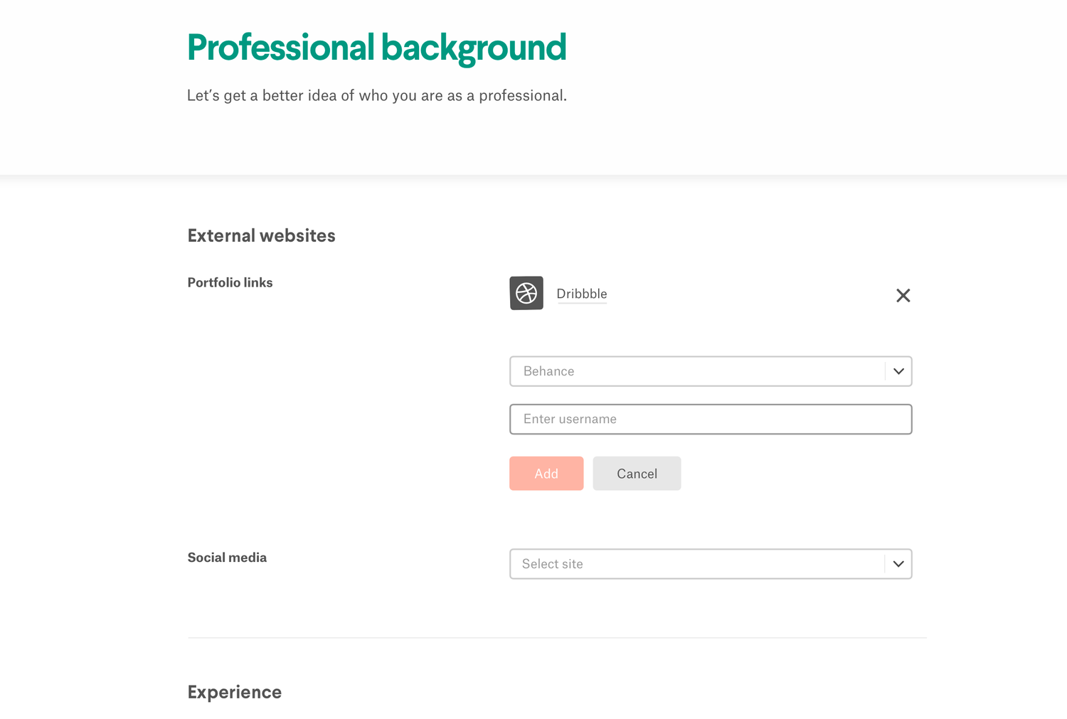 Onboarding - Form Details