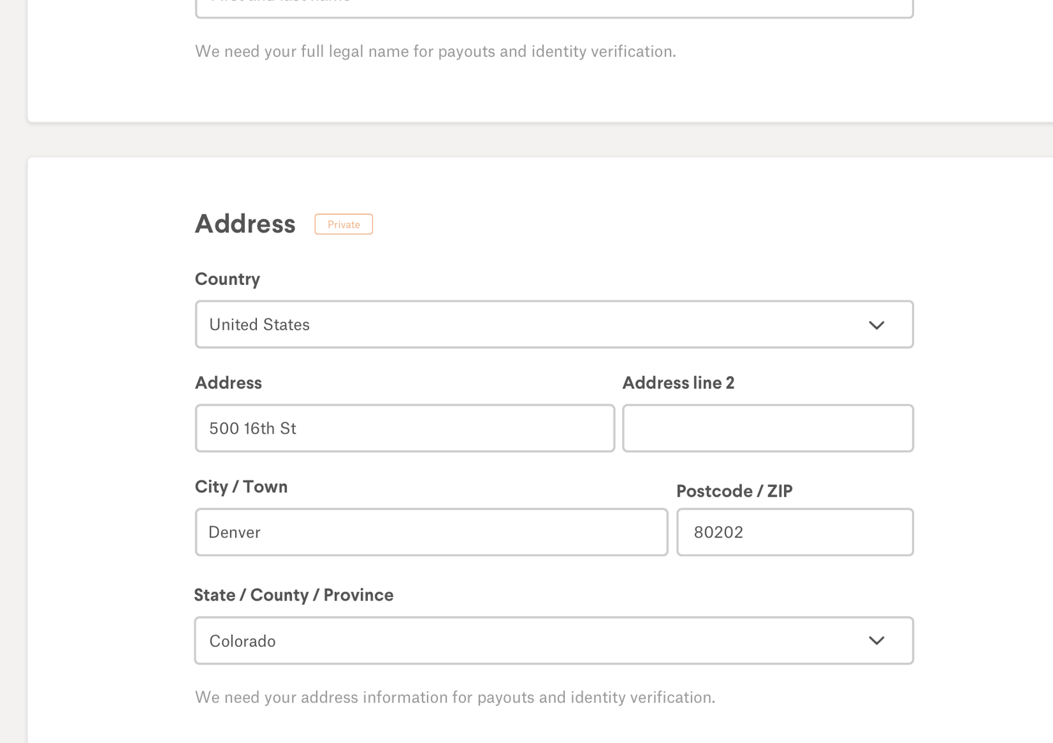 Onboarding - Form Details